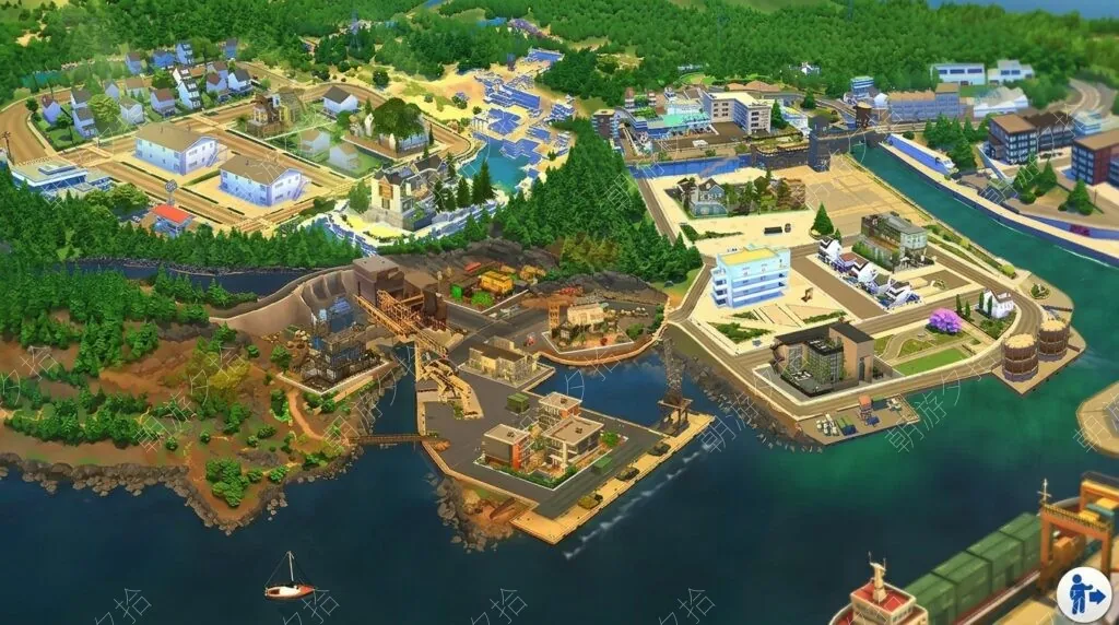 图片[1]-全民整容与全图建筑精修开局档_Vol.1 - 美化存档 - 模拟人生4 The Sims 4 - 朝游夕拾