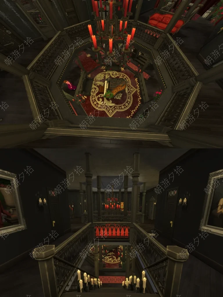 图片[5]-吸血鬼伯爵豪宅-Vol-1-GothicVampireMansion_yukihyo - 房屋地段 - 模拟人生4 The Sims 4 - 朝游夕拾