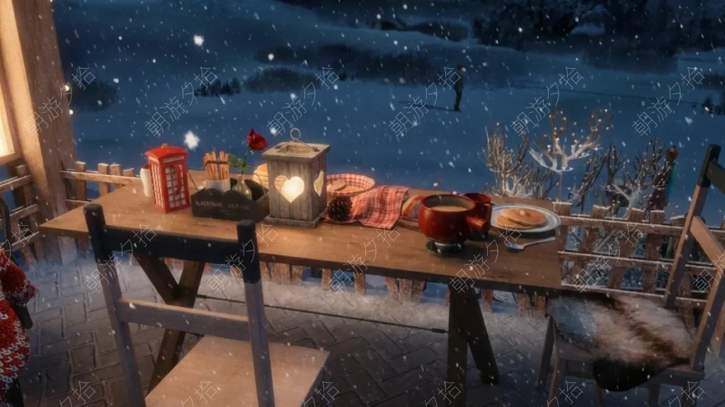 图片[4]-红色圣诞夜-Christmas Cottage - 房屋地段 - 模拟人生4 The Sims 4 - 朝游夕拾