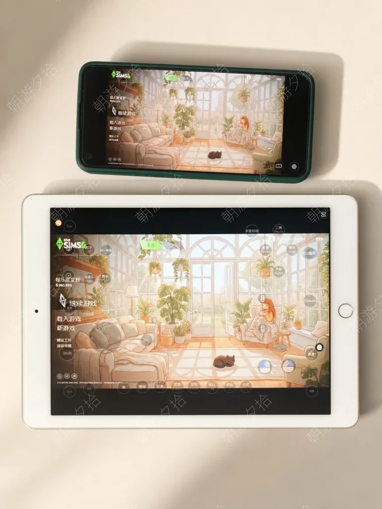 图片[2]-舒适温室主题包-Kazzaro - UI美化 - 模拟人生4 The Sims 4 - 朝游夕拾